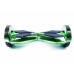 Гироскутер Smart Balance 8" зеленый хром +LED