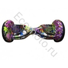 Гироскутер Smart Balance wheel suv premium 10.5 дюймов фиолетовый граффити